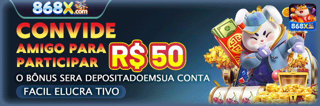 868xlegal - tela principal em destaque, pensado para aproximar o jogador de campanhas especiais.